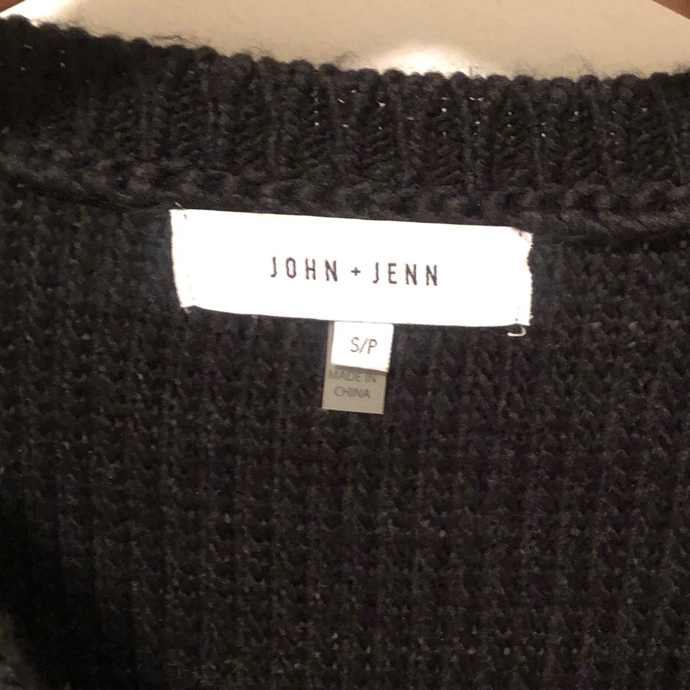 Josh + Jenn Multicolor Split Neck Pullover - image 5